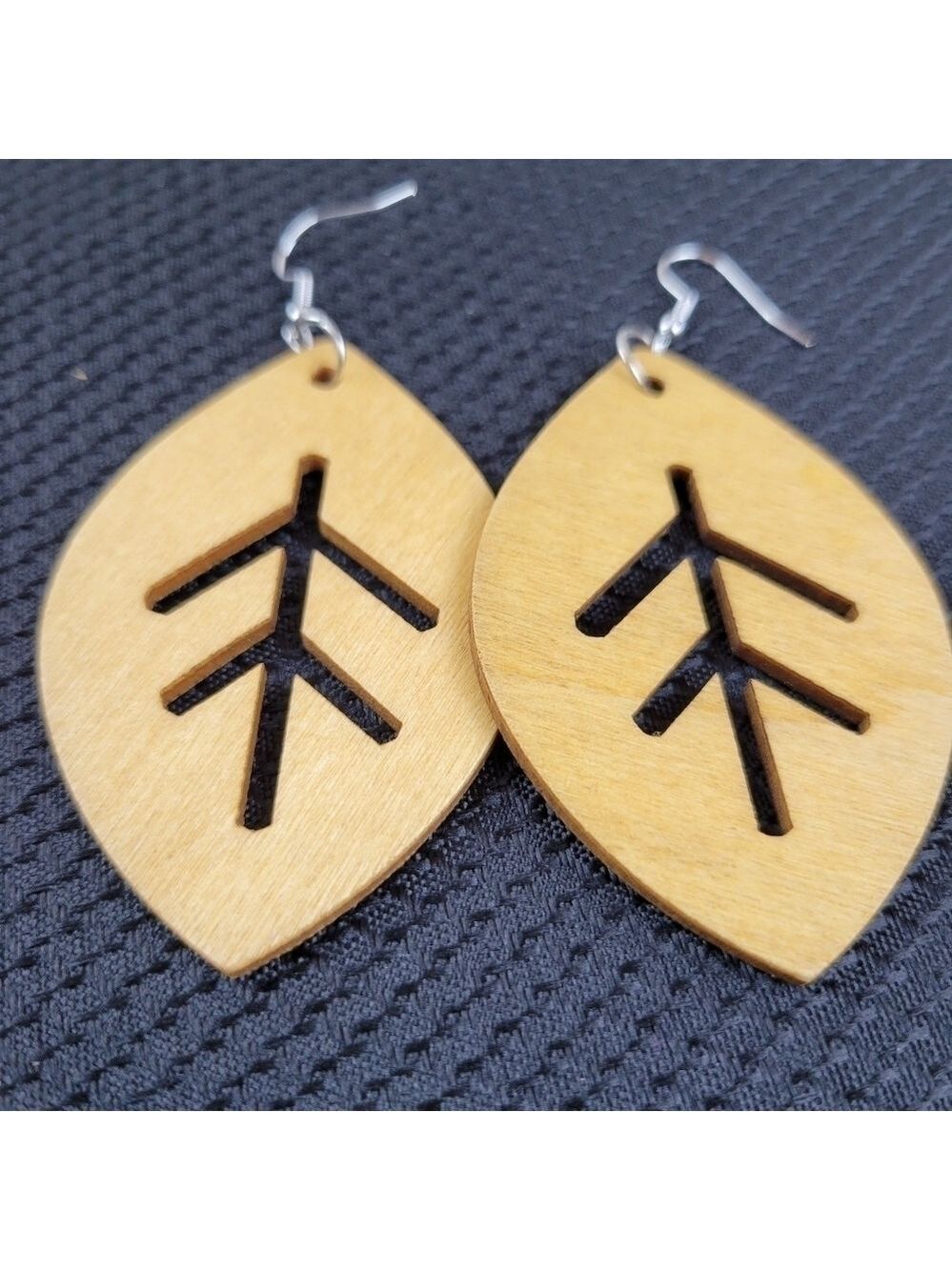 Boho Wooden Earrings (#E3)